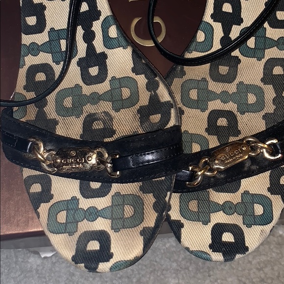 Authentic Gucci Strappy heeled Sandals - Picture 4 of 8